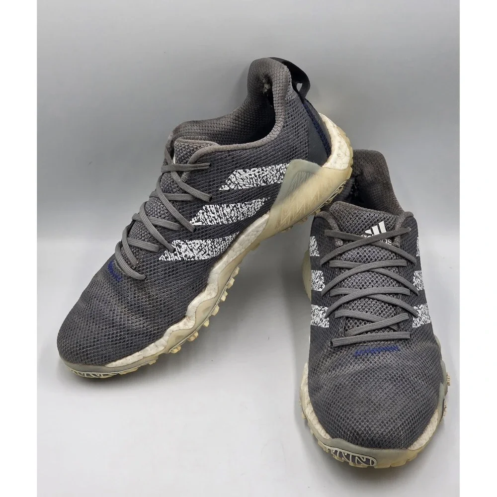 Adidas Golf Shoes Mens 10 Gray Spikeless Codechaos 22 Boost IF2359 Sneaker
